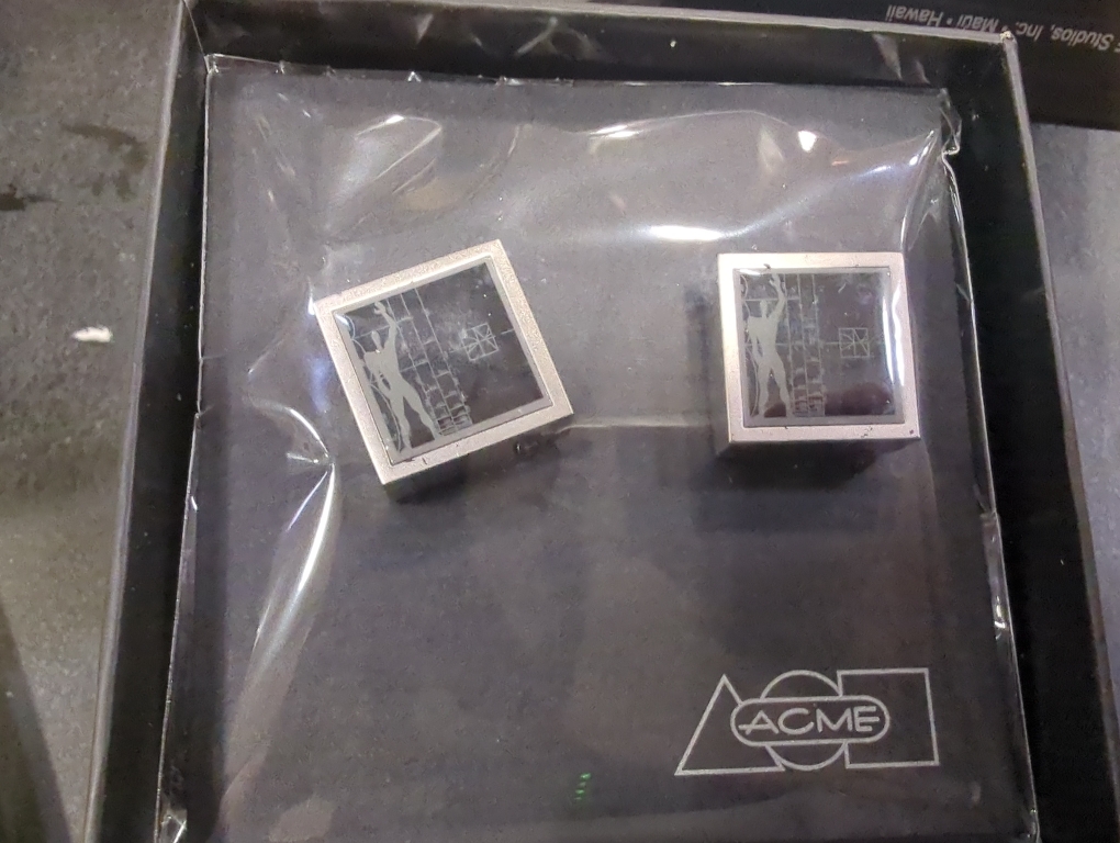 A Studios Le Modular/Figure Cufflinks by Le Corbusier (A1LC01C)