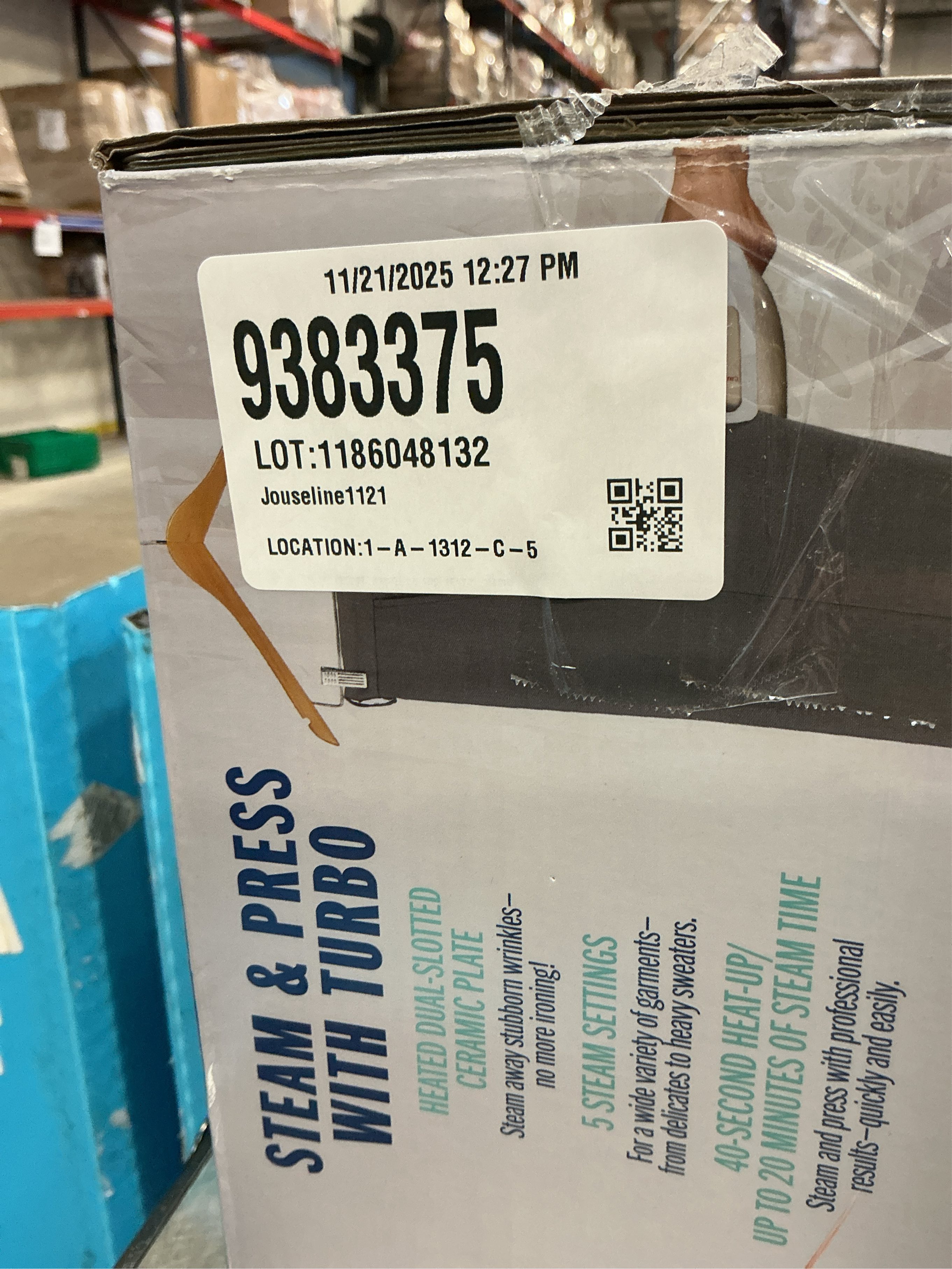 Conair ExtremeSteam Fabric Steamer