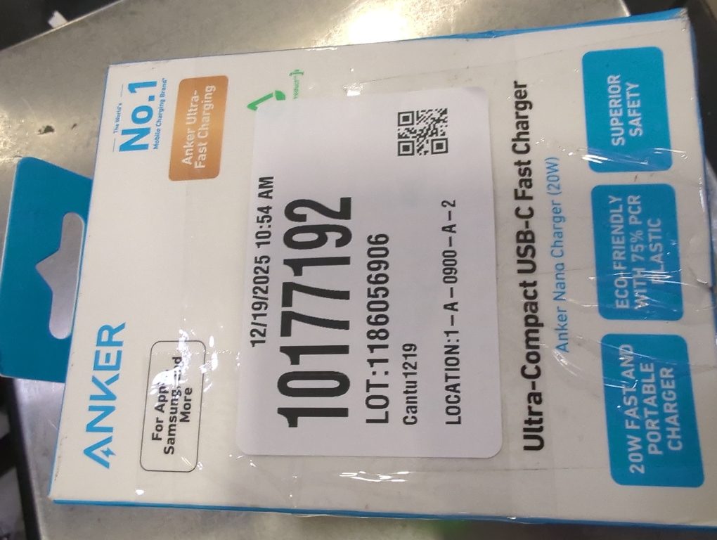 2pk Anker 20W Ultra Small Charger - White