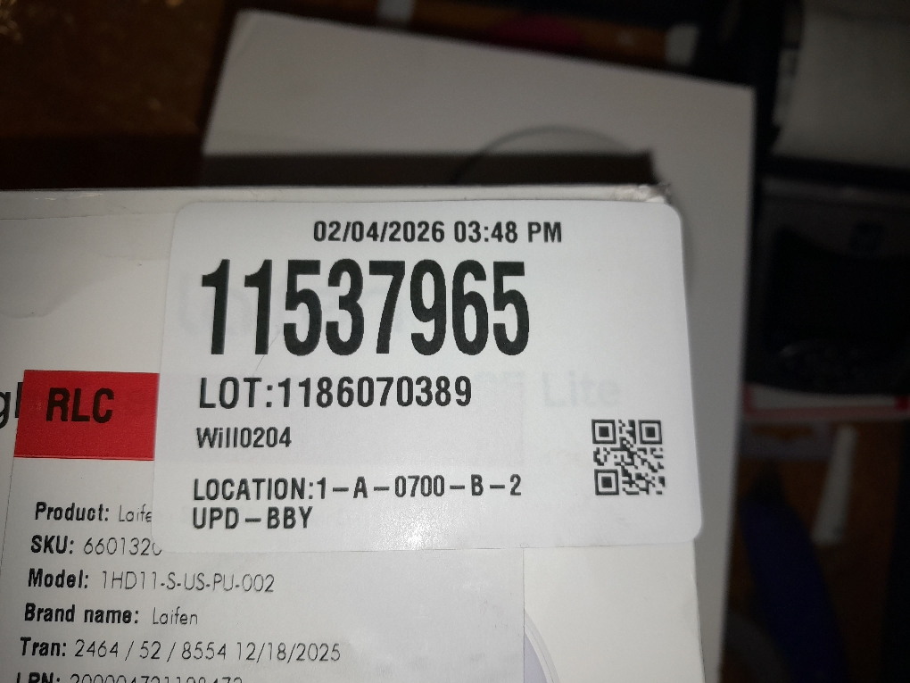 Laifen SE Lite Hair Dryer - Purple - 1400 Watts