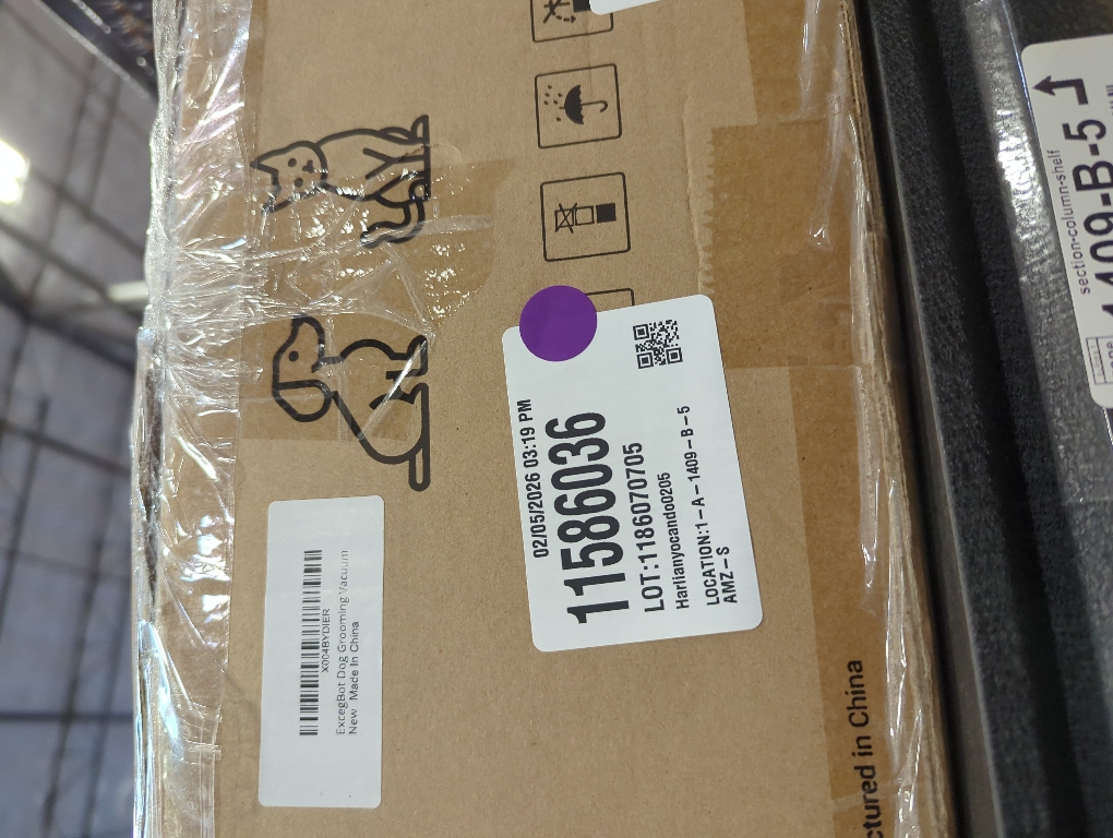 Pet Grooming Vacuum for Dogs & Cats, 12kPa Strong Suction, ≤50dB Quiet, 2L Dust Cup, 5-in-1 Grooming Kit with Ceramic Clippers, 6 Guide Combs, Vacuum for Shedding & Long-Haired Breeds