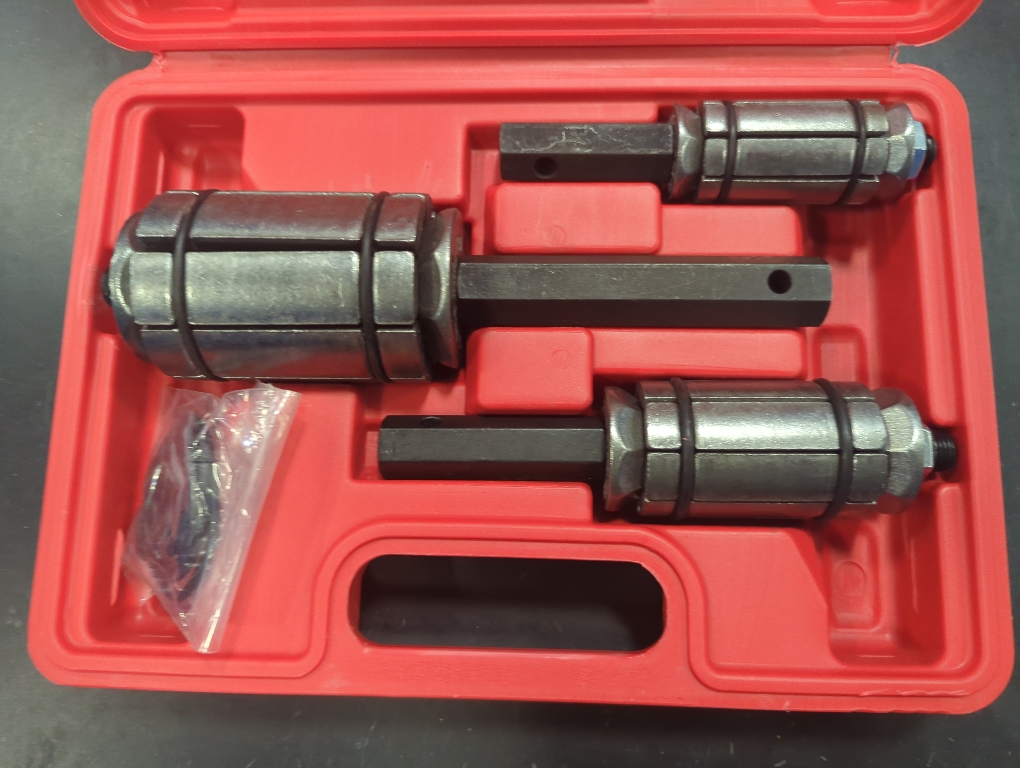 3Pcs Exhaust Tail Pipe Expander Kit Small/Medium/Large Tail Exhaust Pipe