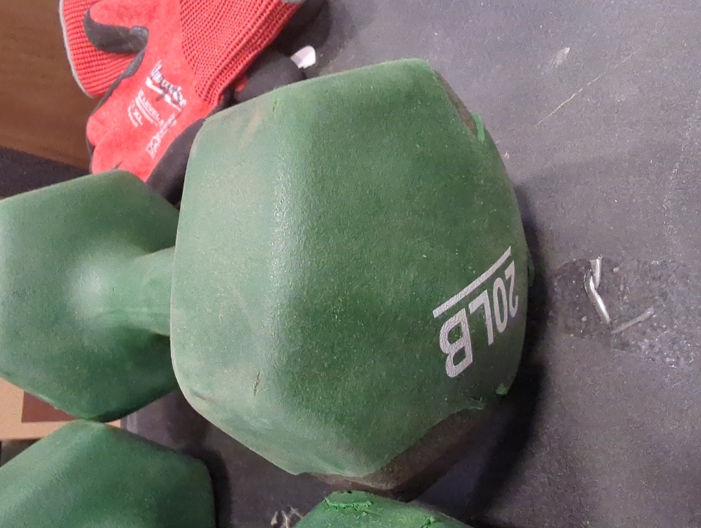 Amazon Basics Neoprene Dumbbell Hand Weights for Exercise and Muscle Toning