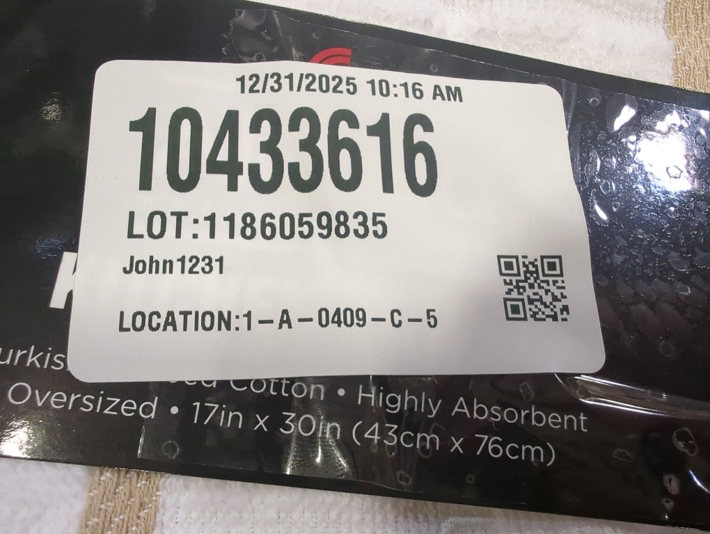 Set of 2 Color White kitchen towel