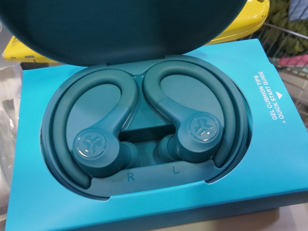 JLab Go Air Sport True Wireless Earbuds - Teal