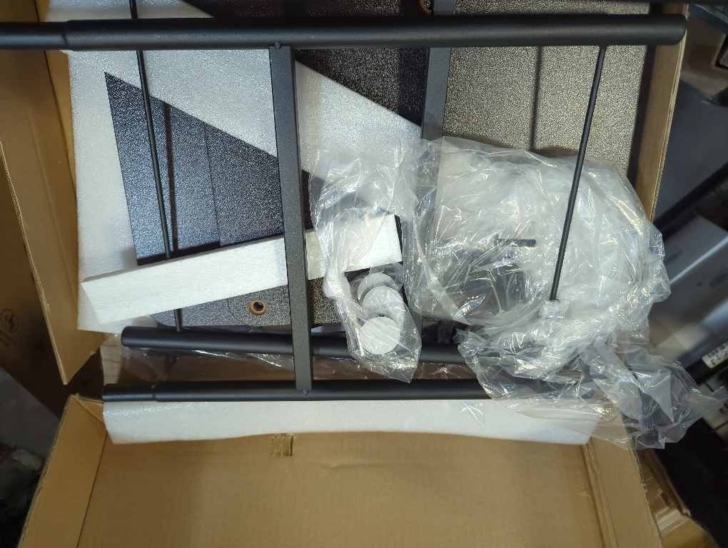 DOLALIKE Expandable Microwave Rack, Countertop Kitchen Utensils Tableware Storage, Carbon Steel 3 Tier Shelf with 3 Hooks