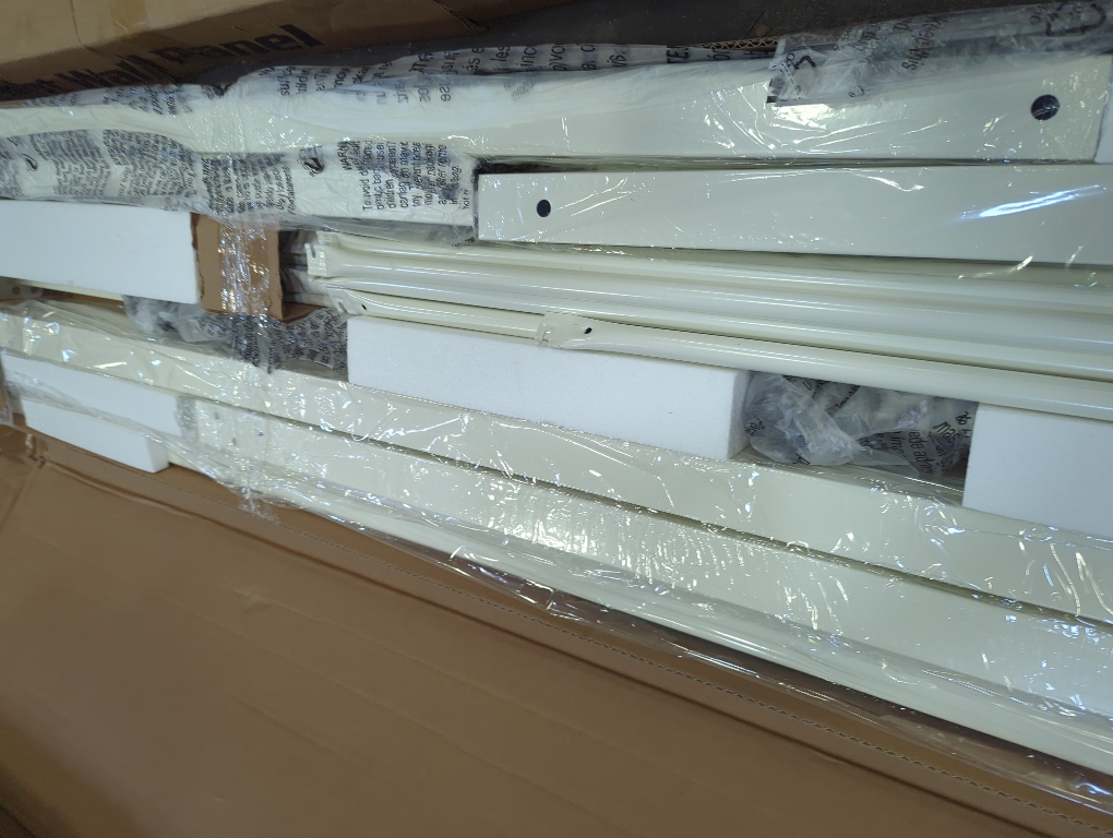 White Metal Twin House Bed