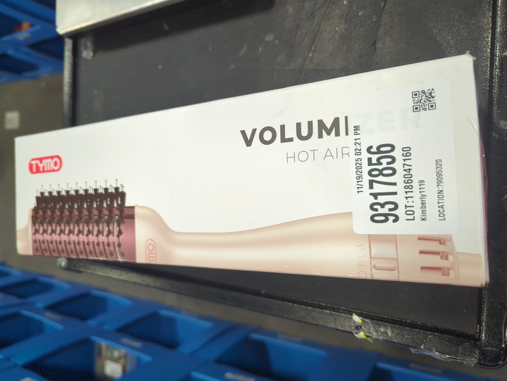 TYMO Volumizer Hot Air Brush Hair Dryer - Champagne Pink - 1200 Watt