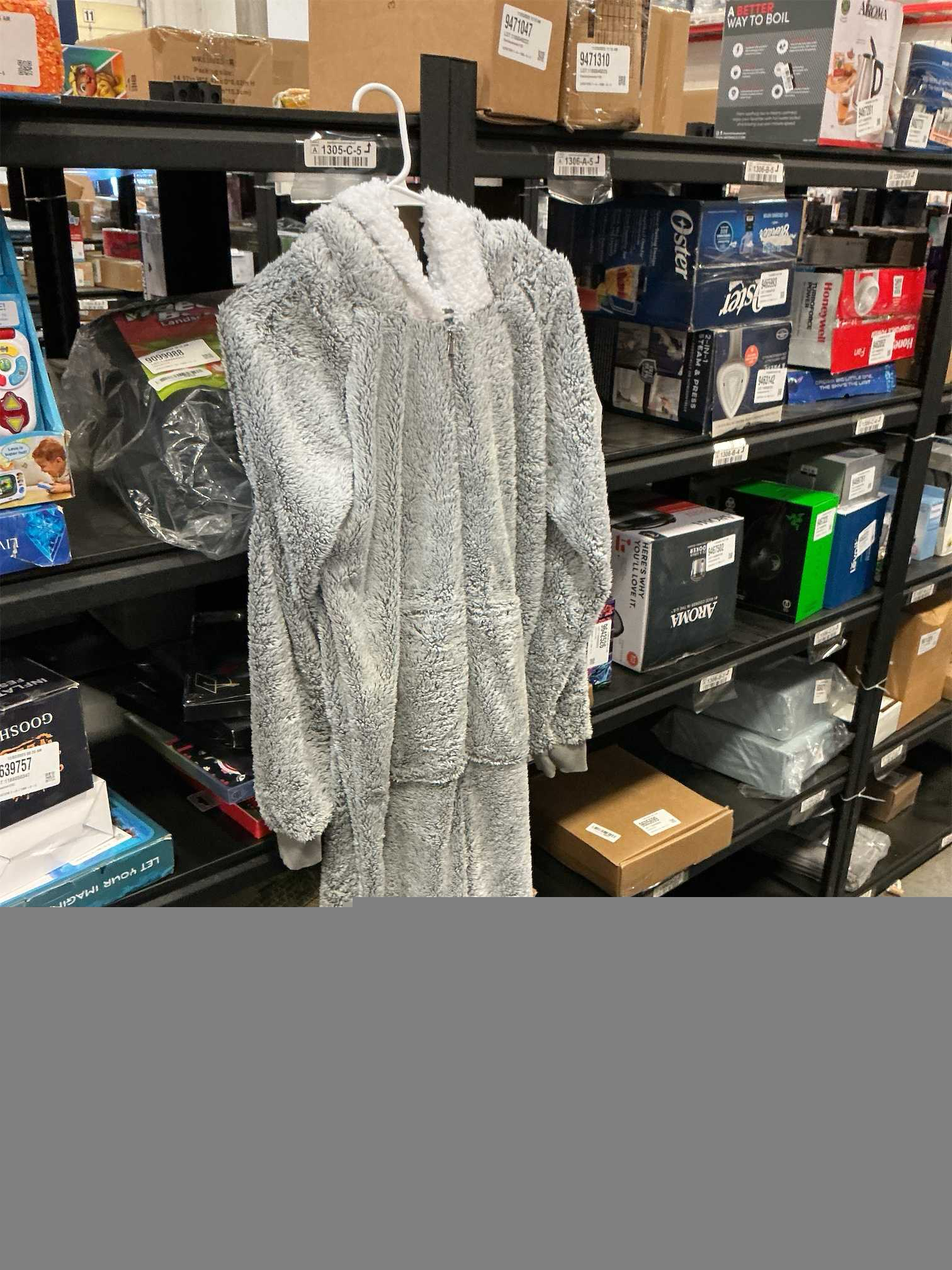 L The Big Softy - Adult Onesie Pajamas for Women, Teddy Fleece Womens Onesie Pajamas, Fuzzy Pajama Onesies for Women, Teens PJs