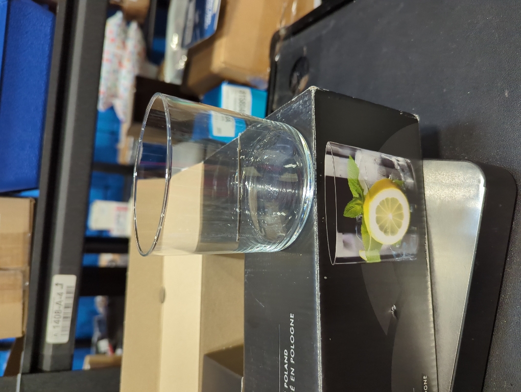 Krosno Glasses Set | 6x  (11.8 oz) tumbler goblet (350ml)| Perfect for Home, Restaurants and Parties | Dishwasher Safe