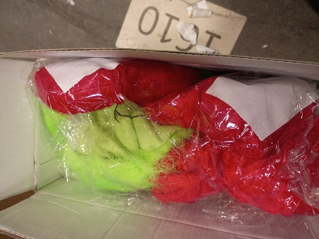 Christmas Tree Decorations, 5.58FT Green Christmas Tree Decor with Bendable Arms & Legs, Pose-able Xmas Stuffed Green Santa Body for Outdoor Indoor Home, Tree, Wall Yard Decoration