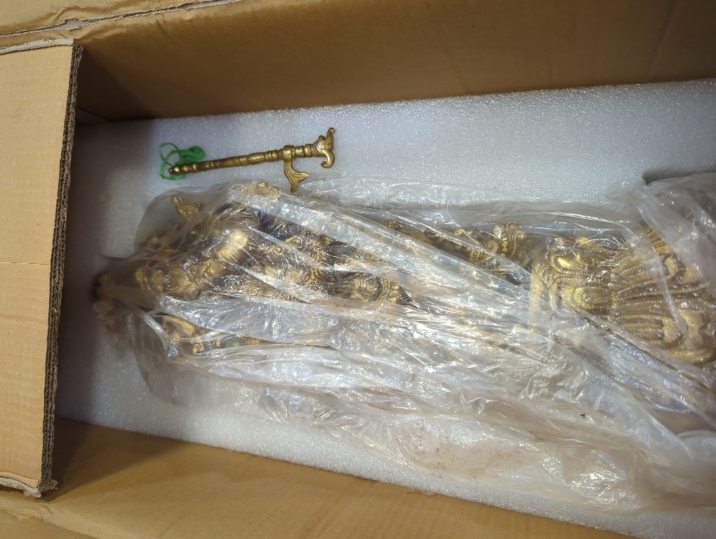 eSplanade - Brass Radha Krishna - Big Size - Brass Radha Idol Statue Sculpture (21) (Krishna Antique)