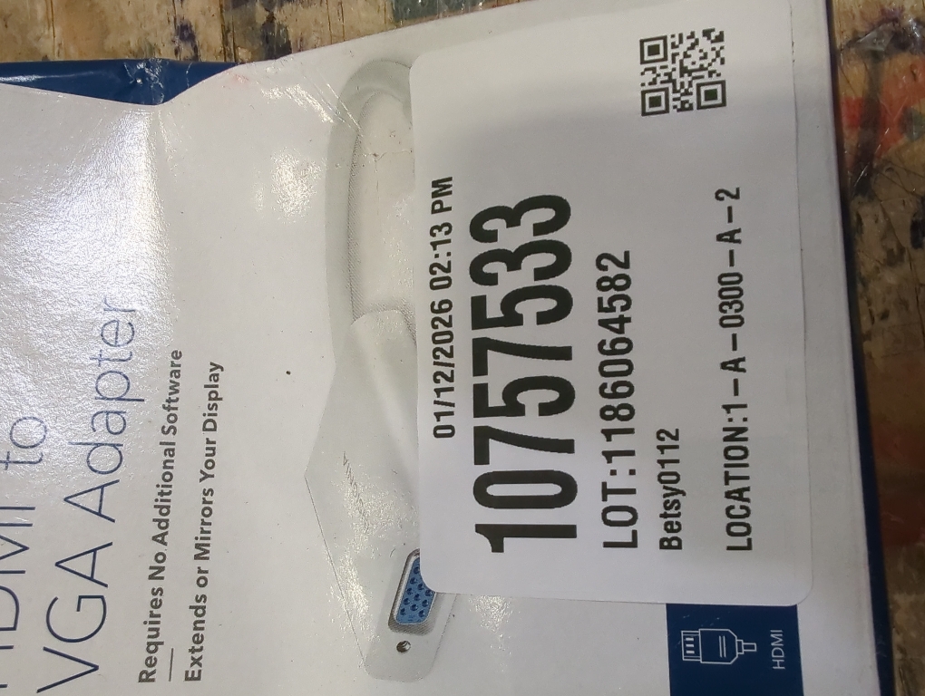 Insignia - HDMI to VGA Adapter - Model: NS-PCAHV -
