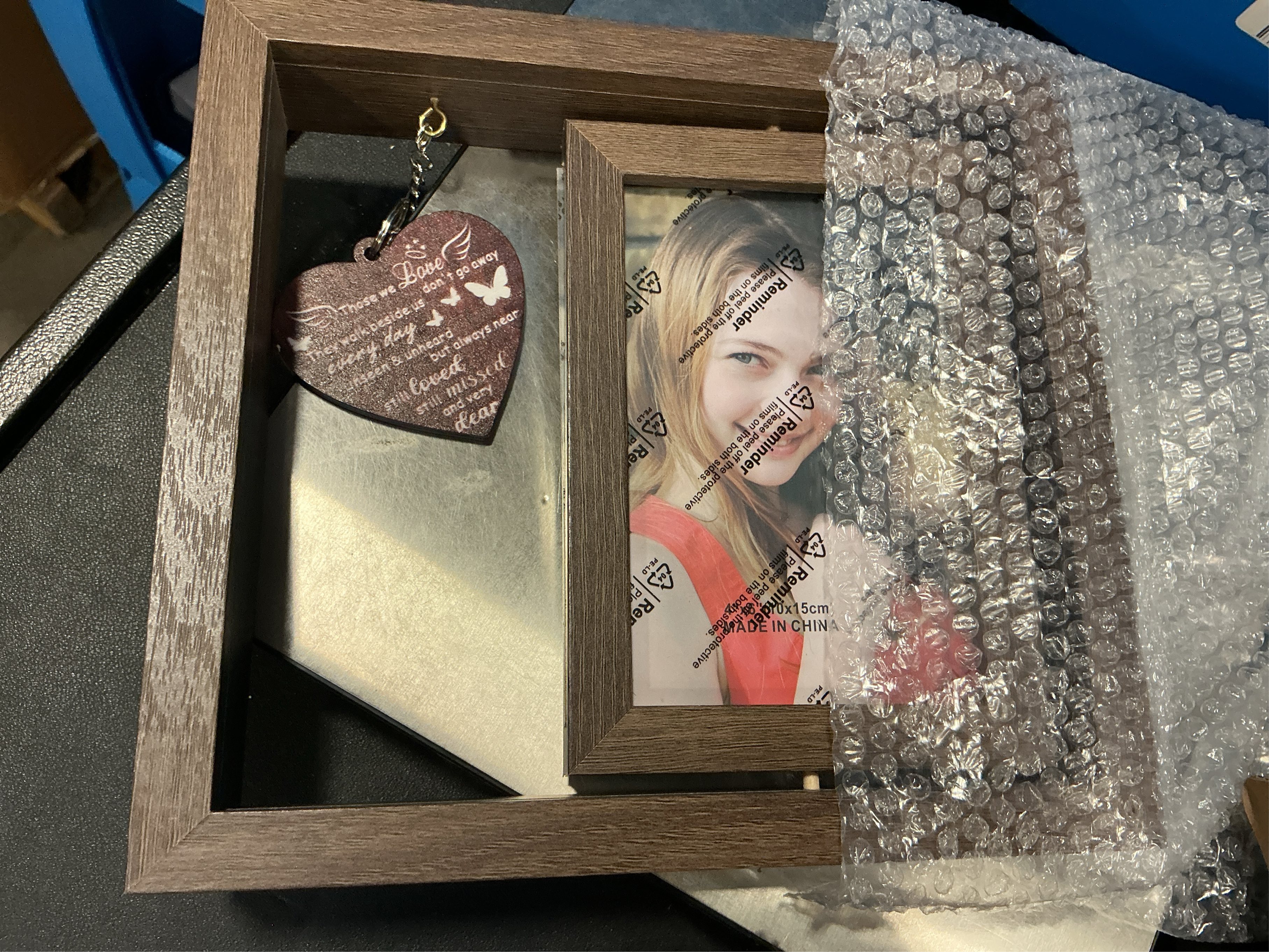 Memorial Sympathy Gifts for Loss of Loved One, Bereavement Gift for Loss of Mom Dad Memorial Picture Frame, Remembrance Condolence Funeral Sentimental In Memory of Loved One Gifts, Display Two 4x6 Photos