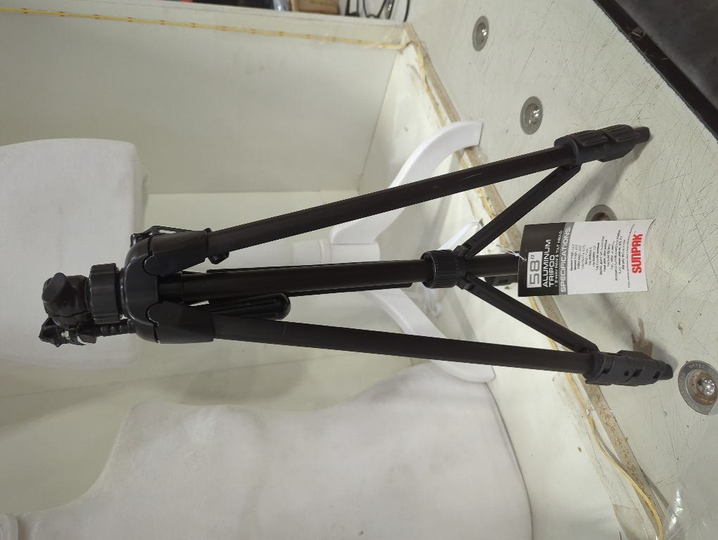 Camera Tripod,TopOne SAB233 Tabletop Aluminum Tripod with Rocker Arm,3-Way Pan/Tilt Head, Quick Release Plate for Cameras/FPV Monitors