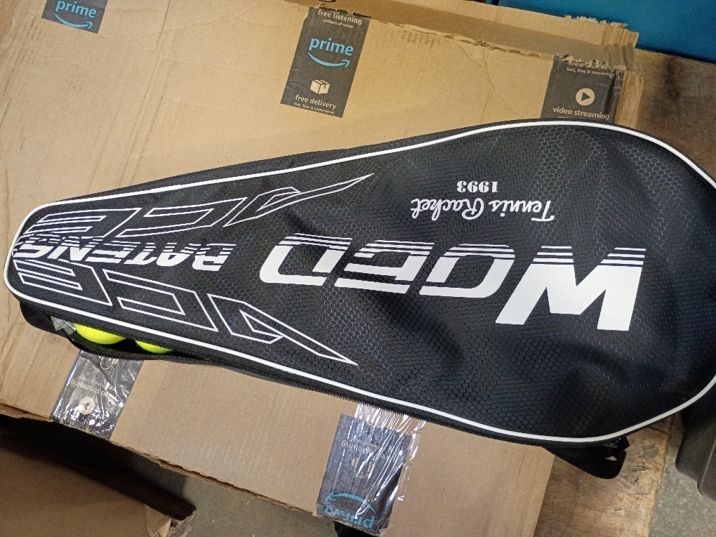 Pro Tennis Racket for Adults, 2 Player 27 inch Speed Tennis Racquet Acceptable for Beginner and Professional with 3 Tennis Balls, 2 Vibration Dampes, 2 Overgrips, Tennis Bag