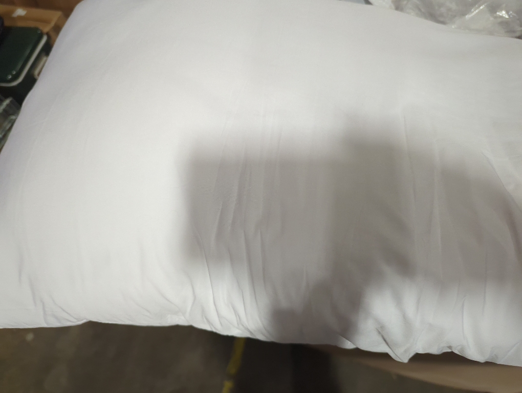 Body Pillow Insert - Cooling Breathable Full Body Pillow for Side Sleeper - Soft Long Bed Pillow for Adults - 20 x 54 inch-White