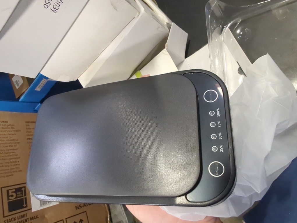 Bracketron Power Up Clean Up Wireless Phone Charger and Sanitizer