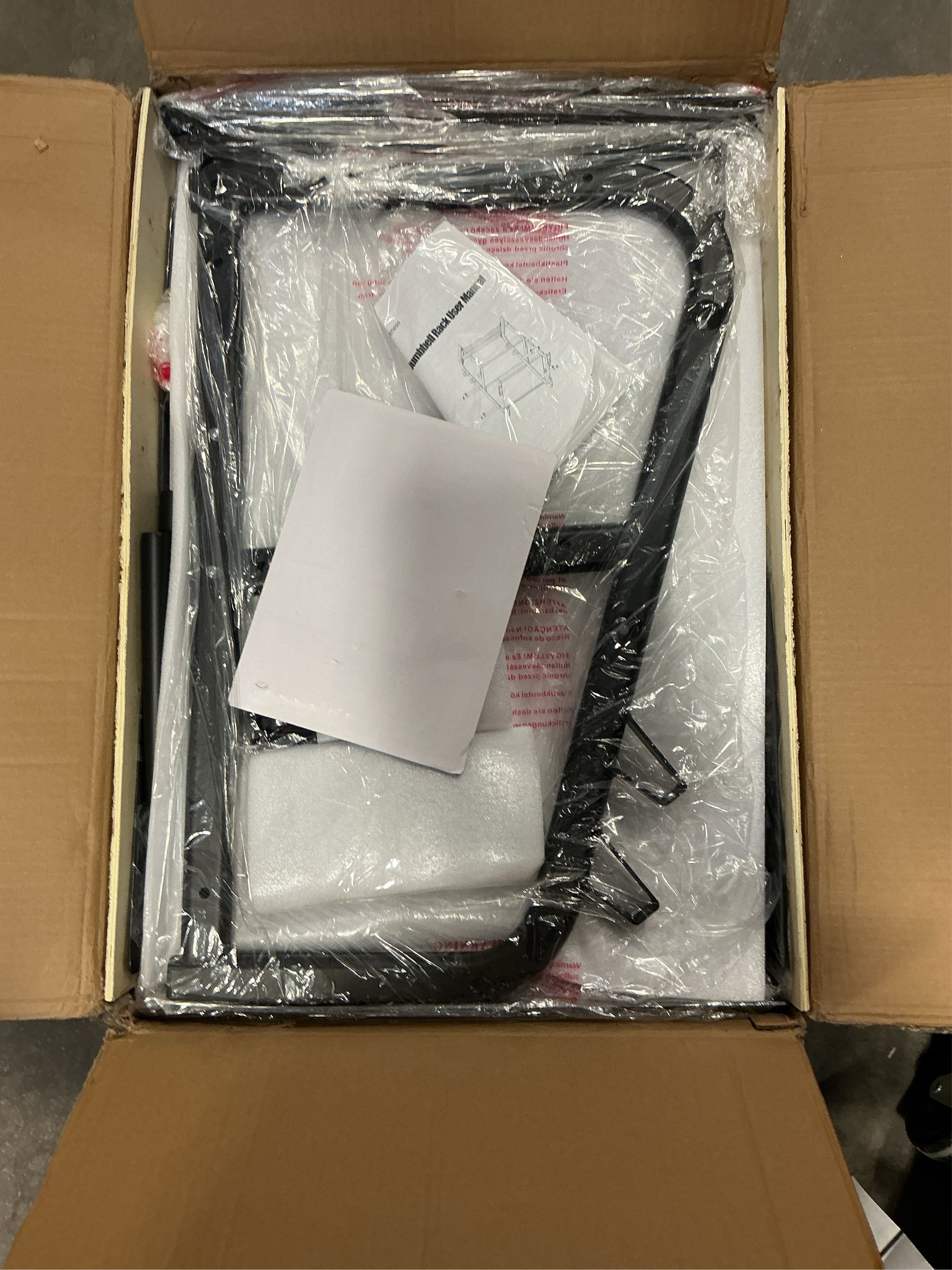 3-Tier Dumbbell Rack Stand Only - 700LB Heavy Duty Weight Storage Organizer with Thickened Steel Tube, Adjustable Weight Stand for Dumbbells, Barbells, Kettlebells, Black/Beige