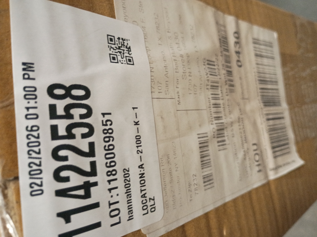 Bee & Willow Micah 28 to 48-Inch Single Curtain Rod Set in Distressed White