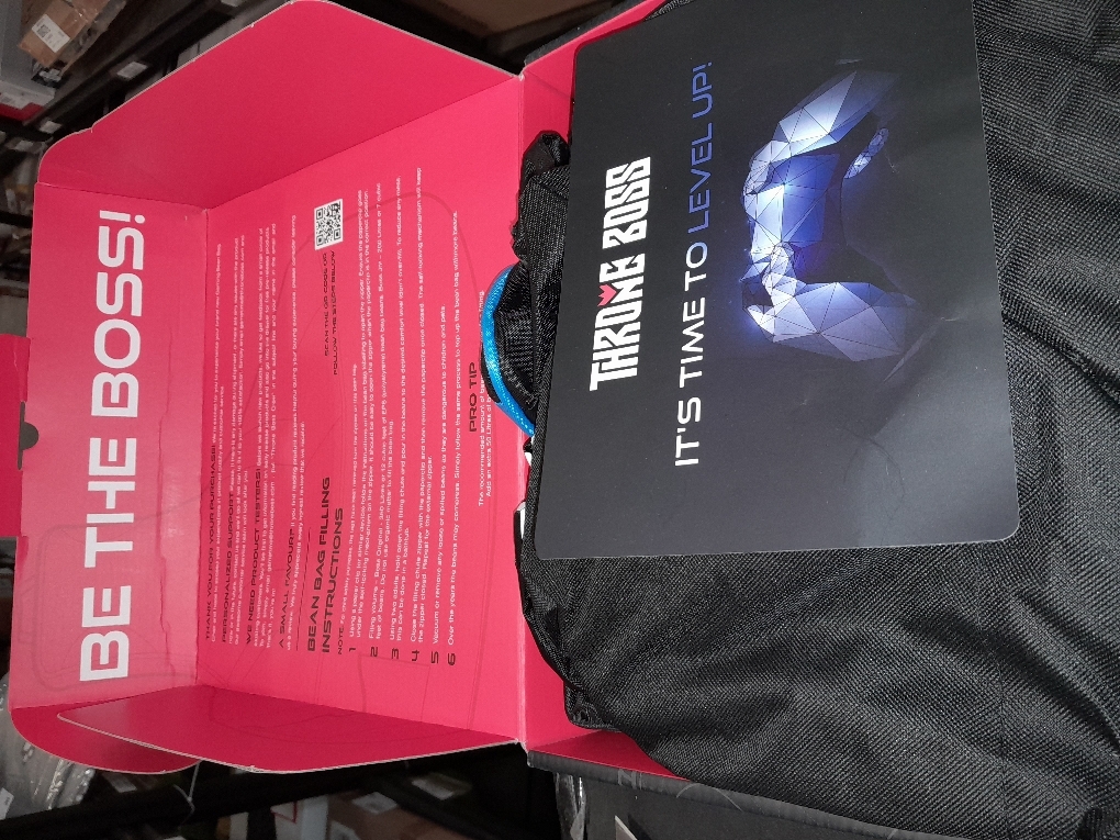 Throne Boss Gaming Chair For Kids Cover ONLY No Filling High Back black