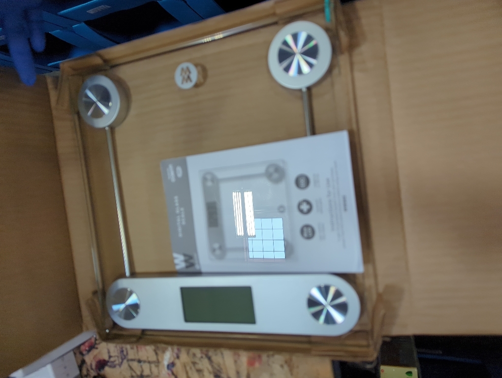 Weight Watchers Scales by Conair Scale for Body Weight, Digital Bathroom Scale in Clear