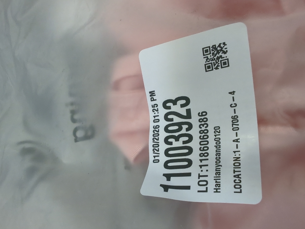 Size M Verdusa Women's One Shoulder Tie Knot Side Sleeveless Solid Tank Crop Top Pink Solid