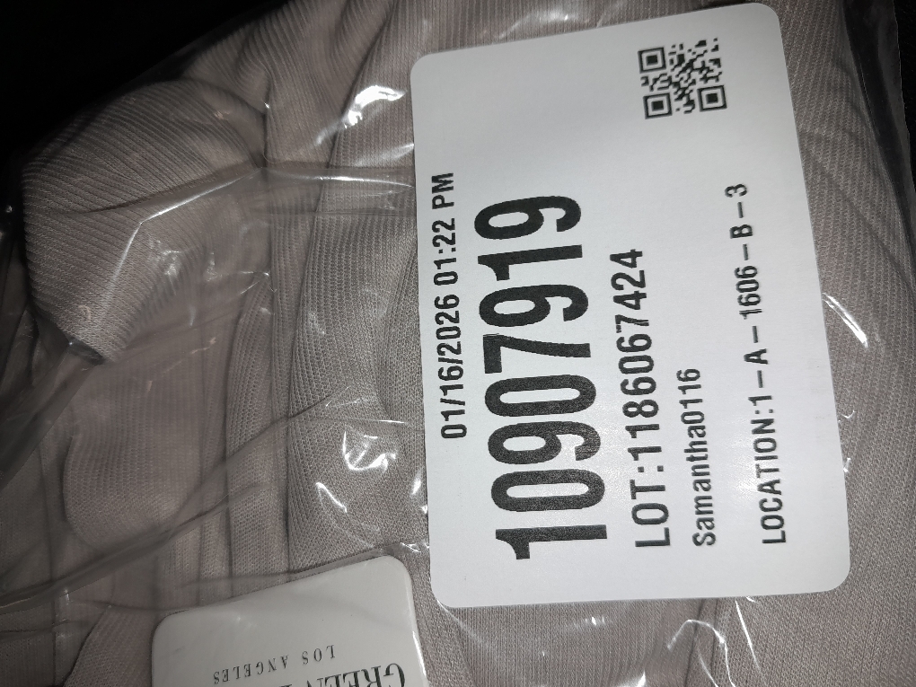 Green Envelope women's beige medium top