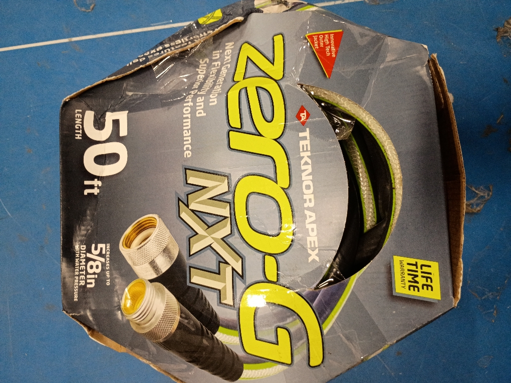 Teknor Apex Zero-G 5/8 in. D X 50 ft. L Heavy Duty Garden Hose