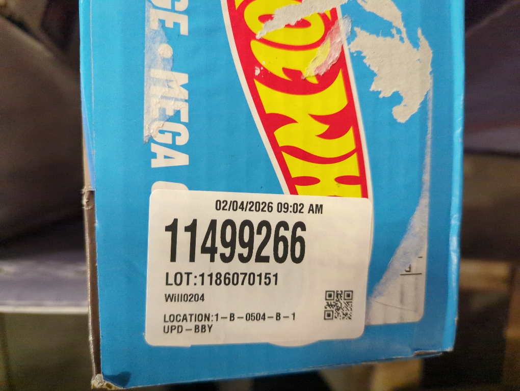 Color blue/orange Hot Wheels - City 50 Mega Garage - Blue/Orange