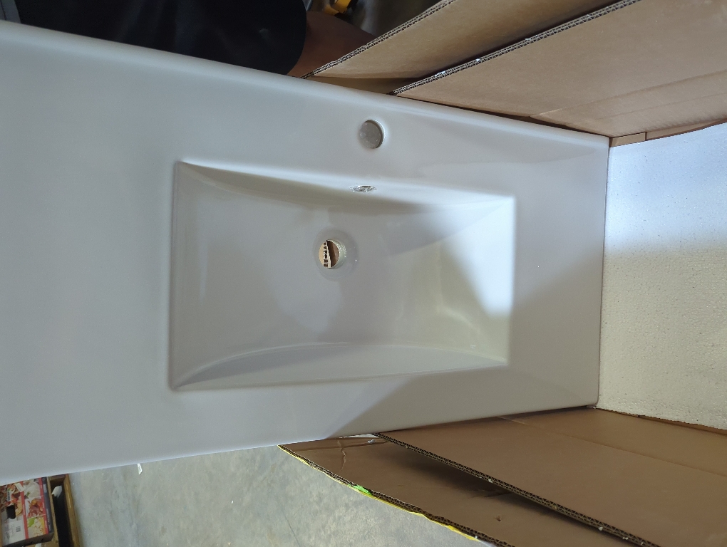 White Large Vanity Sink