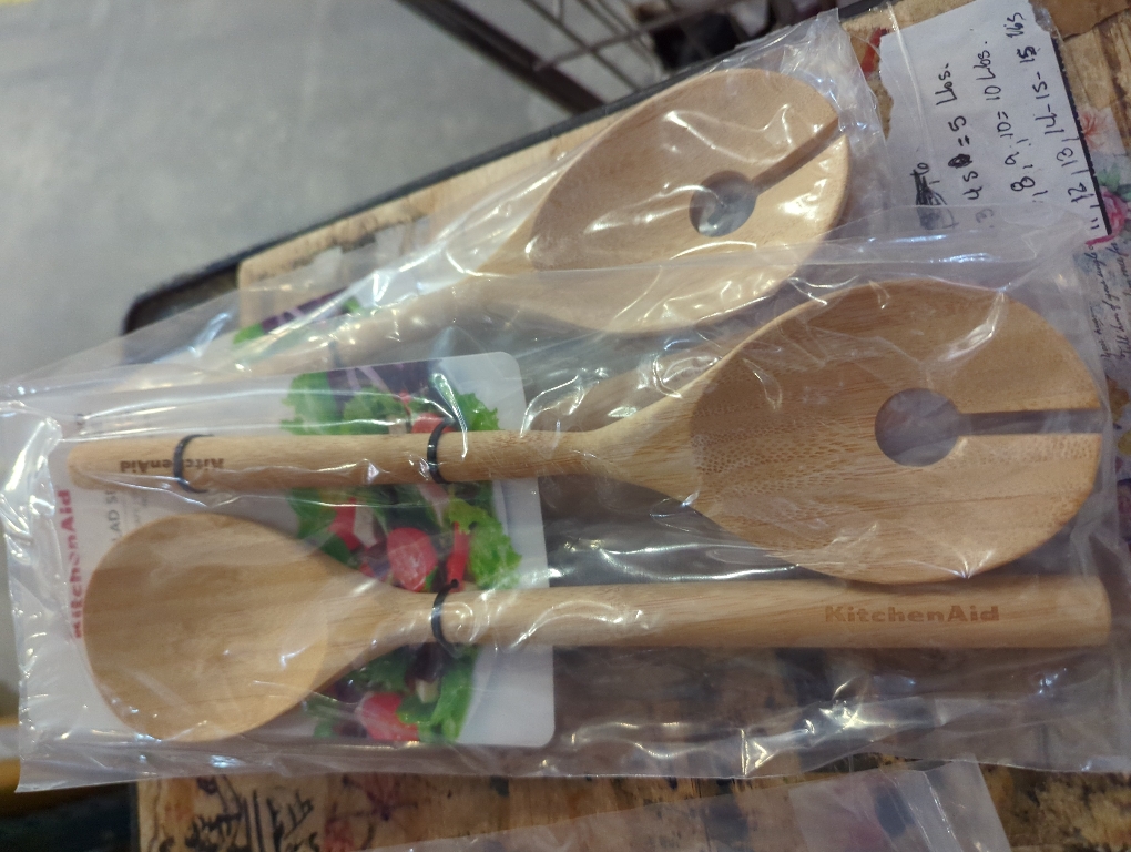 KitchenAid 4pc Bamboo Salad Serving Set