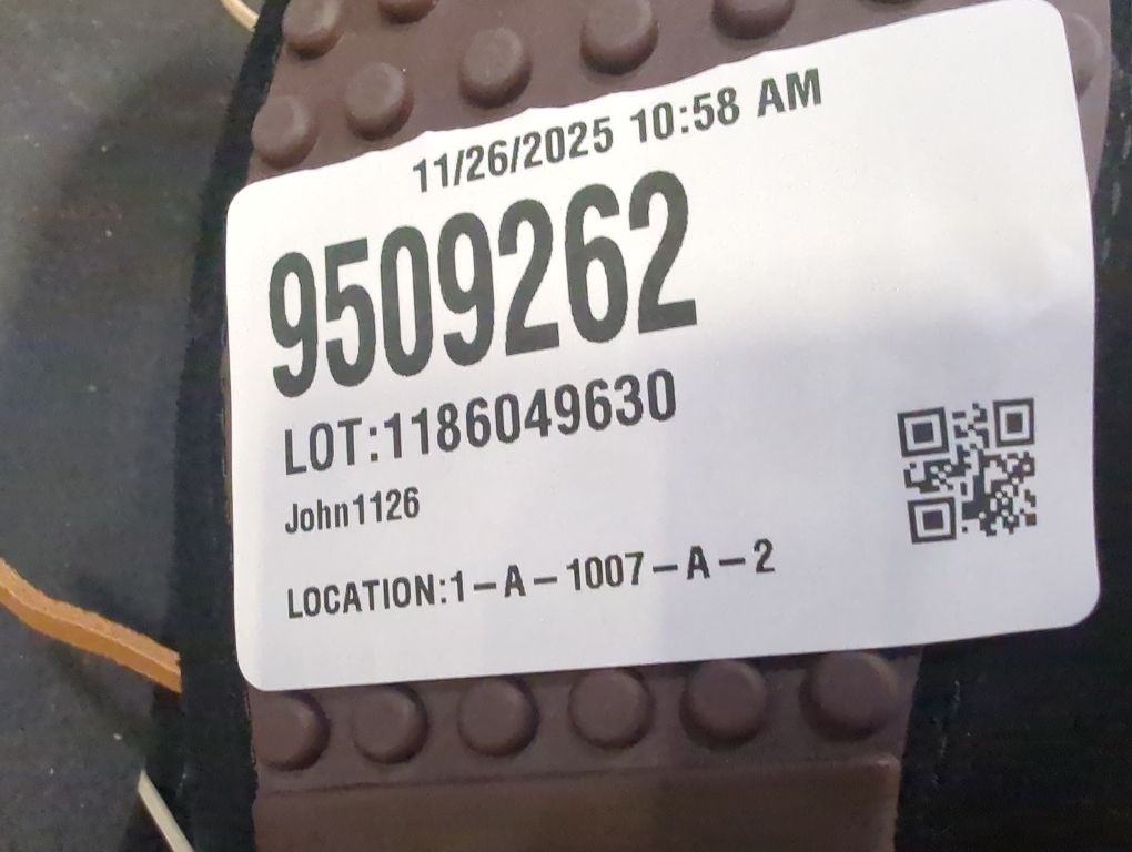 Size 8 Color Black Fireside by Dearfoams Men's Victor Shearling Moccasin with Tie Slipper