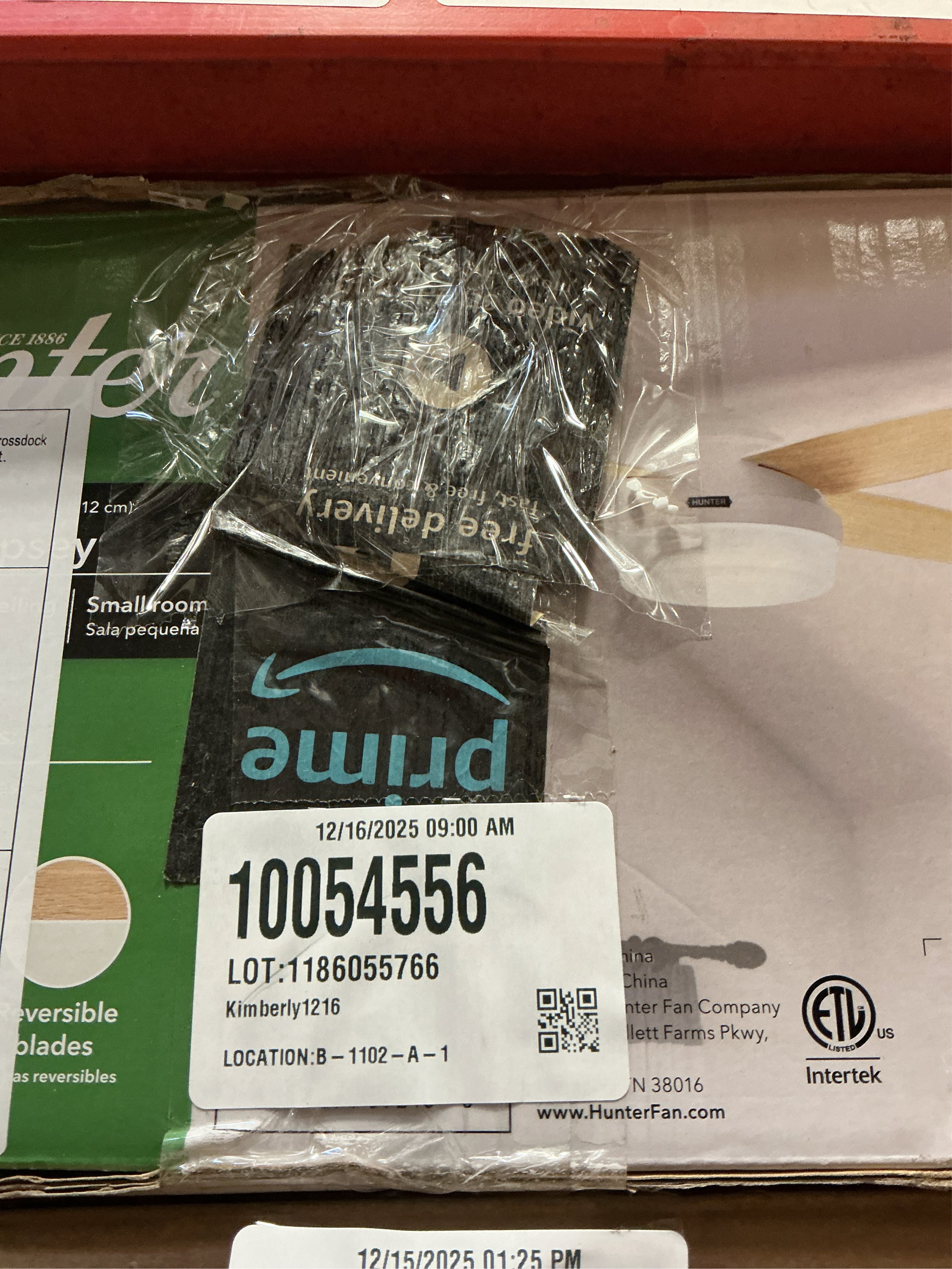 Hunter Dempsey 44 in. LED Indoor Ceiling Fan