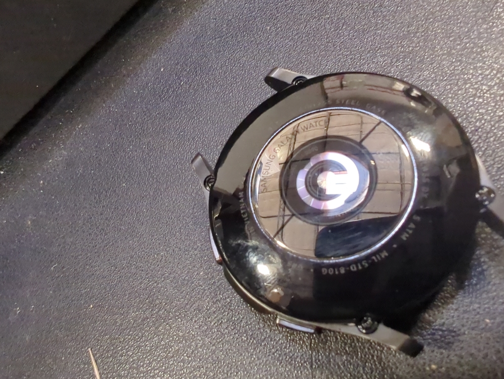 Samsung - Geek Squad Certified Refurbished Galaxy Watch4 Classic Stainless Steel Smartwatch 46mm BT - Black