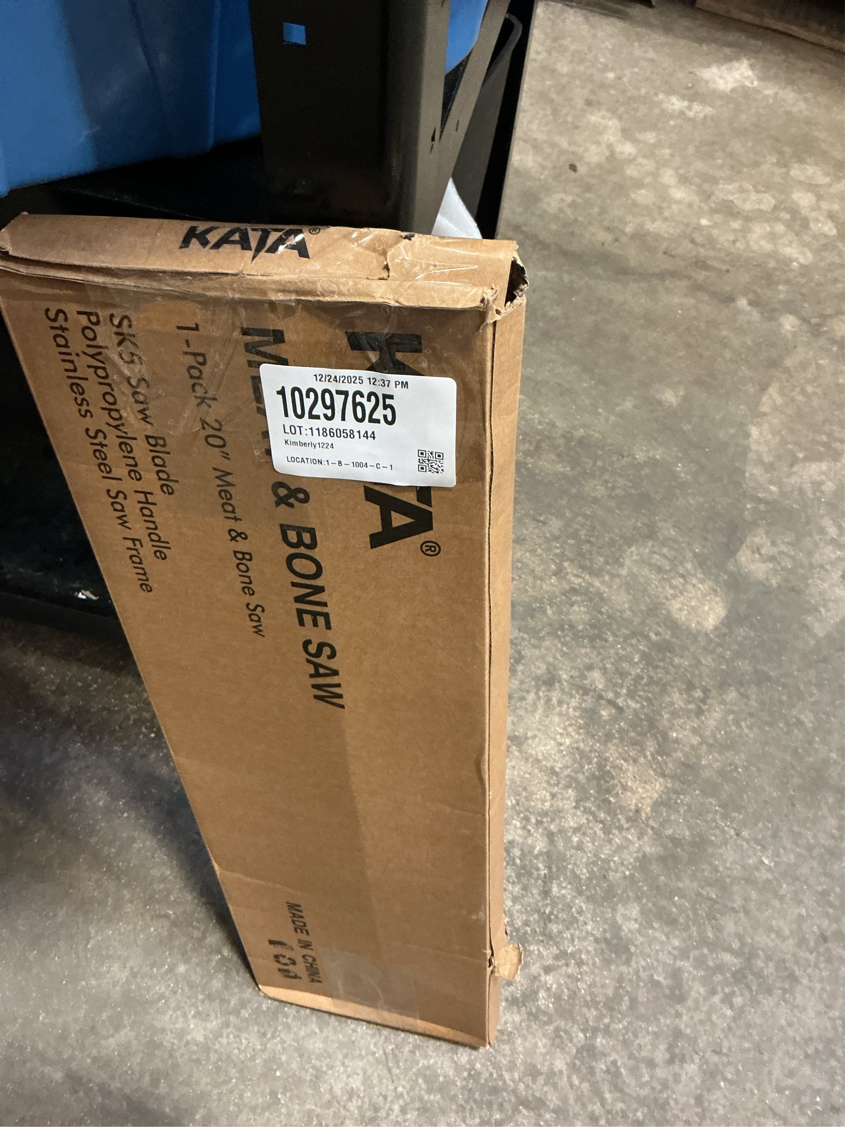 KATA Bone Meat Saw for Butchering: 20-Inch HackSaw Butcher Saw for Deer-Meat & Bone Cutting with SK5 Blade - Handsaws for Butchering at Home, Meat Processing, Processed Livestock and Game