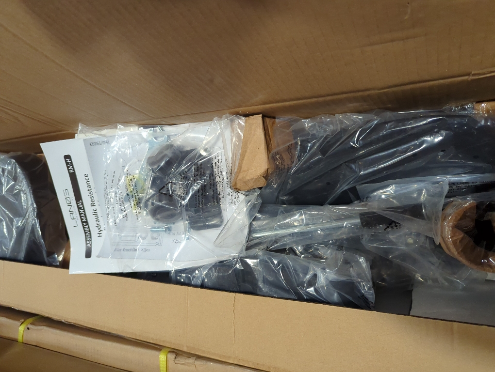 Lanos Hydraulic Rowing Machine | Adjustable Resistance | Rowing Machines for Home Use | LCD Monitor | Compact for Home Workout | Tone Muscle Improve Heart Health