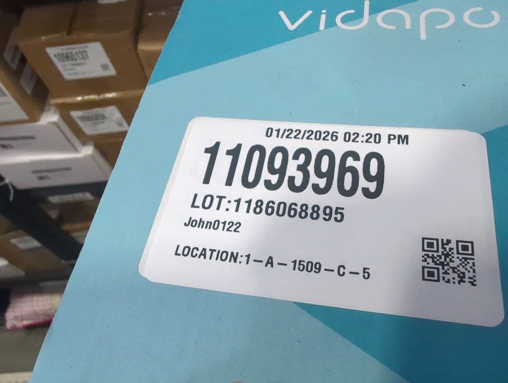 Vidapool Cordless Pool Cleaner Powerful Suction, Self-Parking, Ideal for Round Above-Ground Pools or inground Flat Floor Pools Without Steps