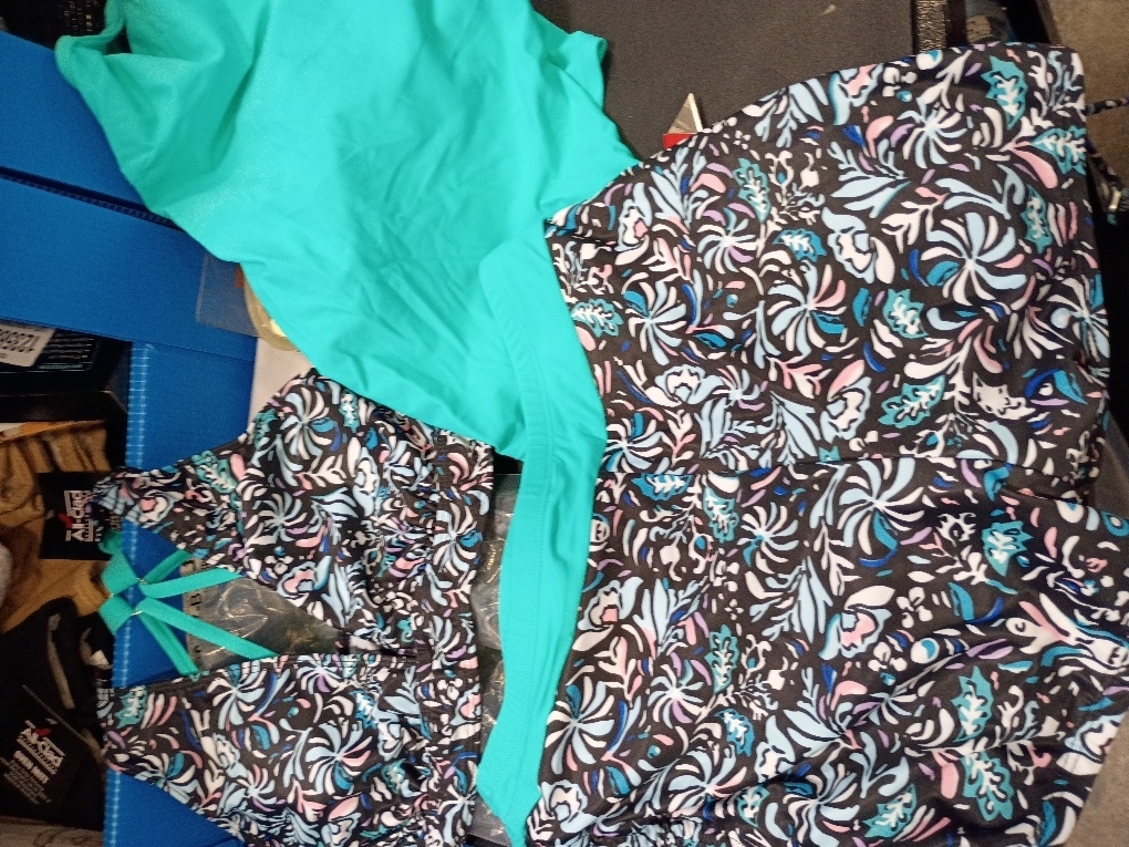 Yonique 3 Piece Tankini Swimsuits for Women Swim Tank Top Bathing Suits with Boy Shorts and Bra Athletic Swimwear medium