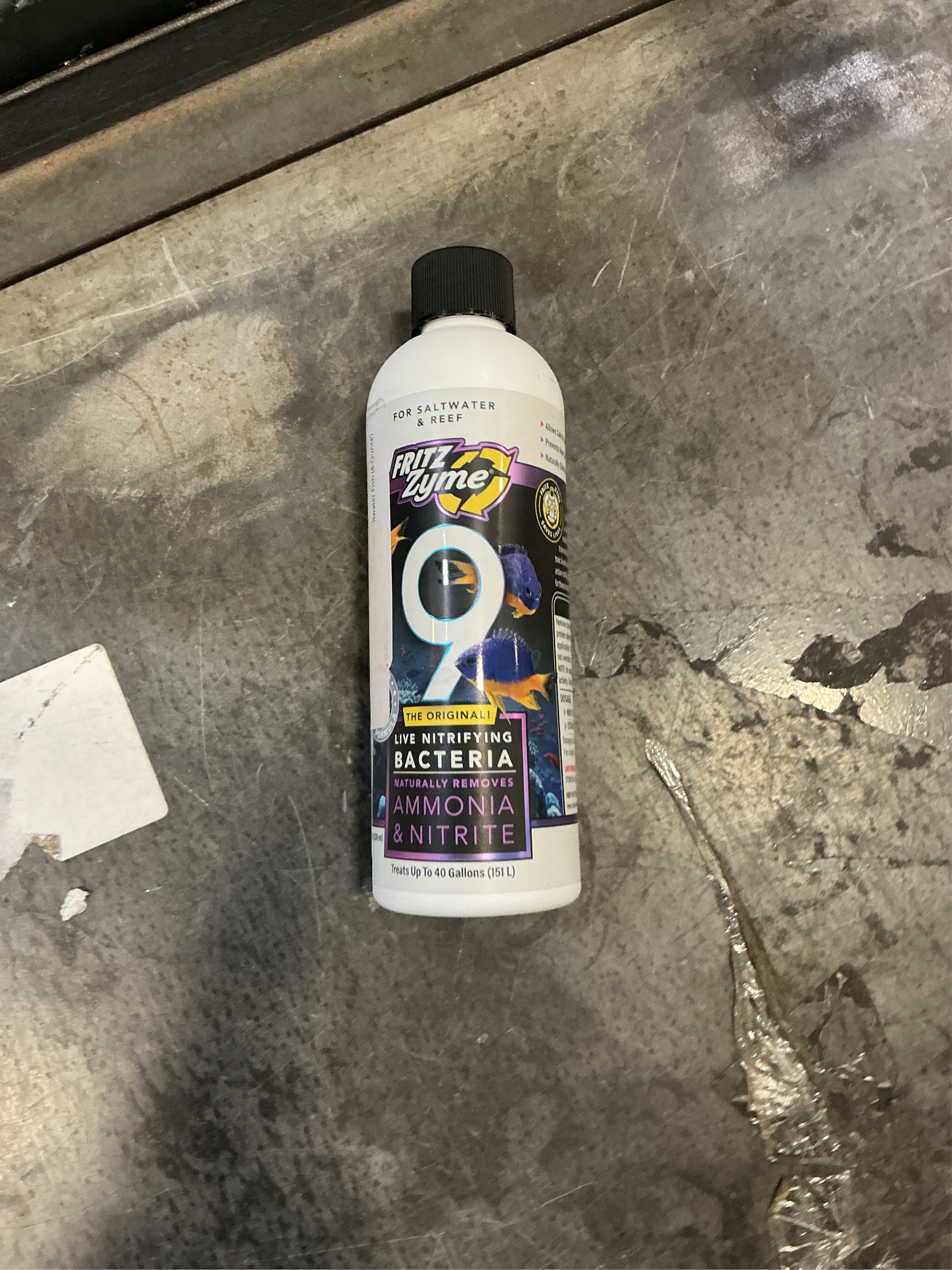 Fritz Aquatics ACCR Water Conditioner Instantly Removes Toxic Ammonia/Chlorine & Chloramines for Fresh & Salt Water Aquariums (8-Ounce)