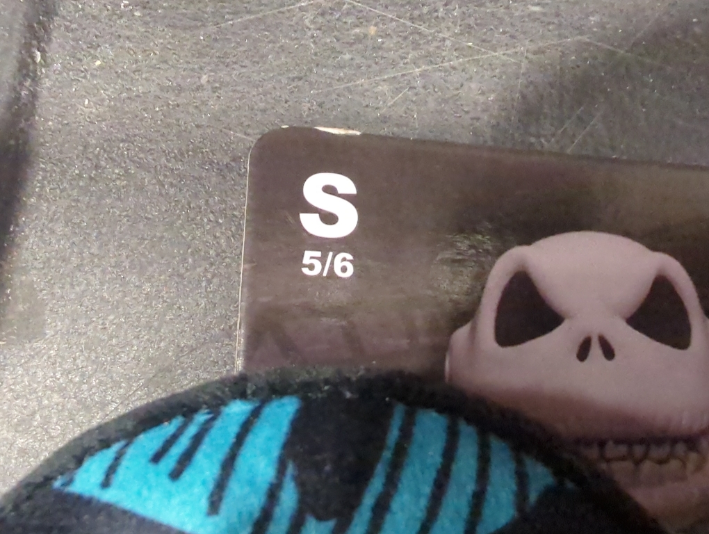 Size S 5/6 Color Black Disney Ladies Nightmare Before Christmas Slippers - Ladies Classic Jack Skellington Slip On 3D Plush Slippers Slip On Slides Shoes