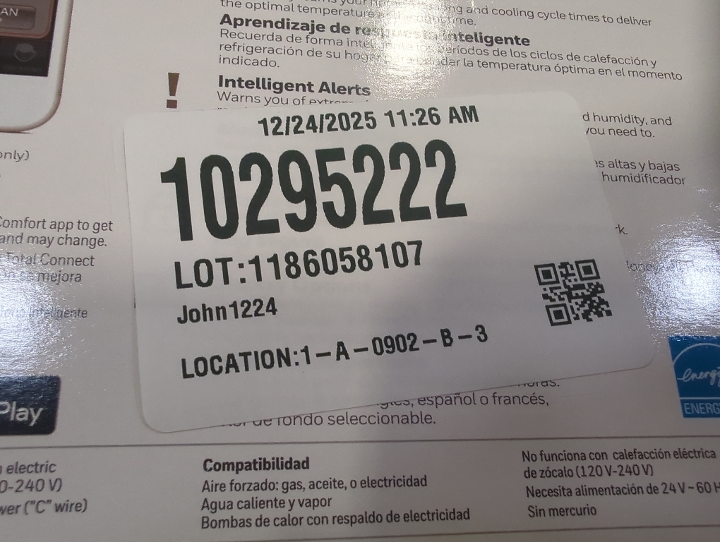 Honeywell Home Smart Color Built In WiFi Heating and Cooling Touch Screen Programmable Thermostat