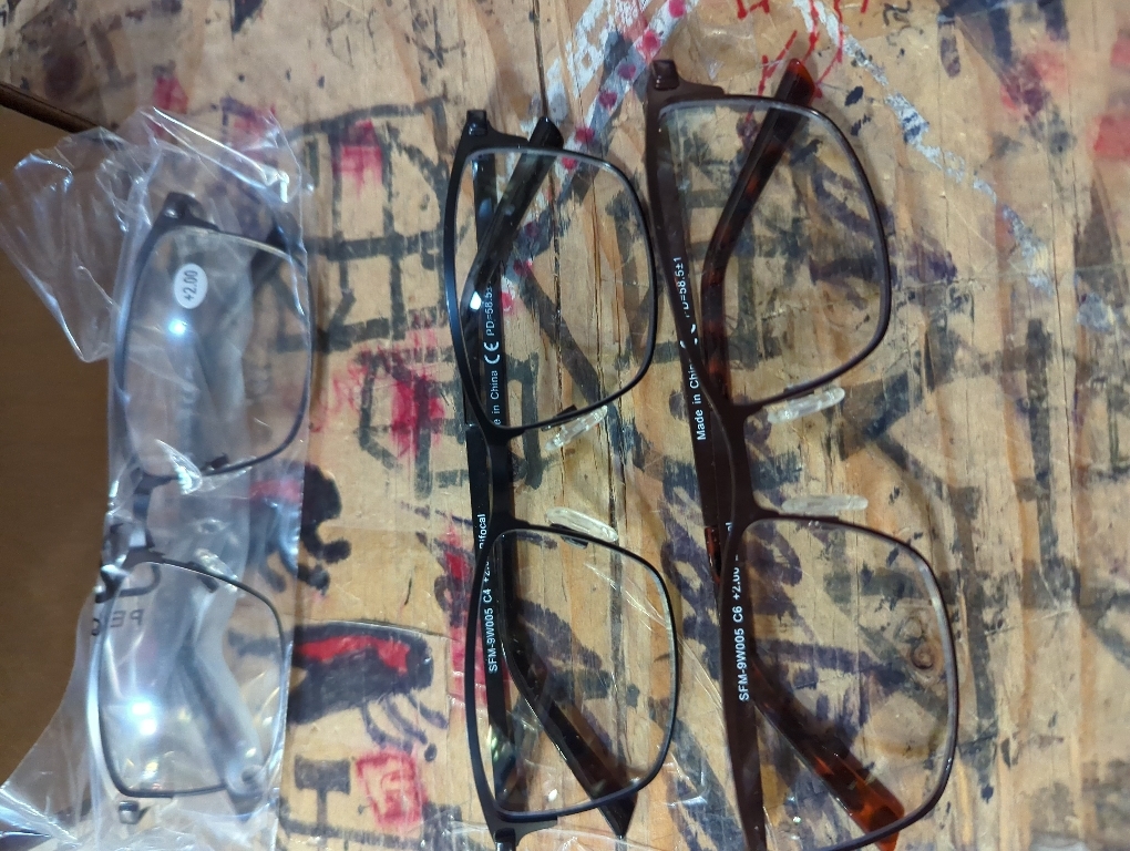 3 Pack Blue Light Blocking Reading Glasses Men Readers Anti Glare UV Lightweight and Sturdy Full Frame Metal Spring Hinge Eyeglasses 1.75