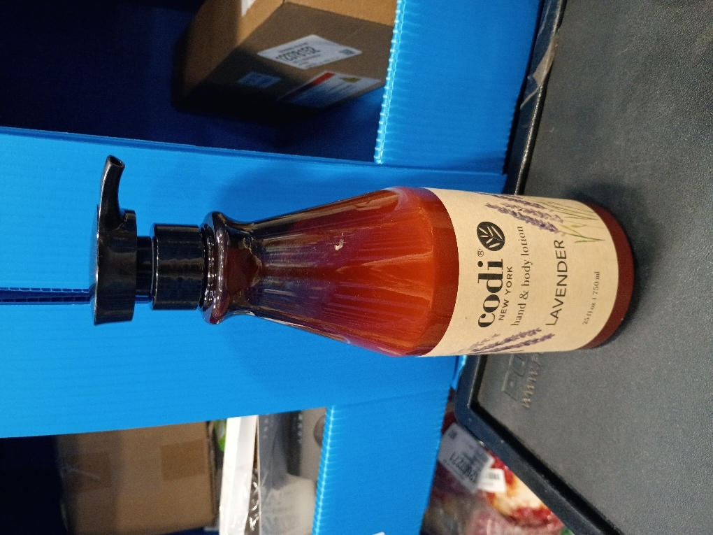 Codi Hand and Body Lotion, Lavender, 25 fl. oz./750ml