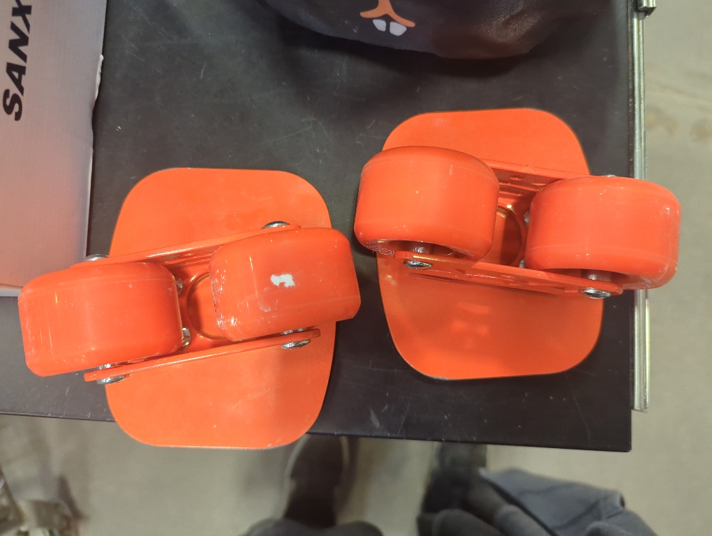 freeskates Kids Drift Board, Split Skateboard Small Portable with Metal Plate