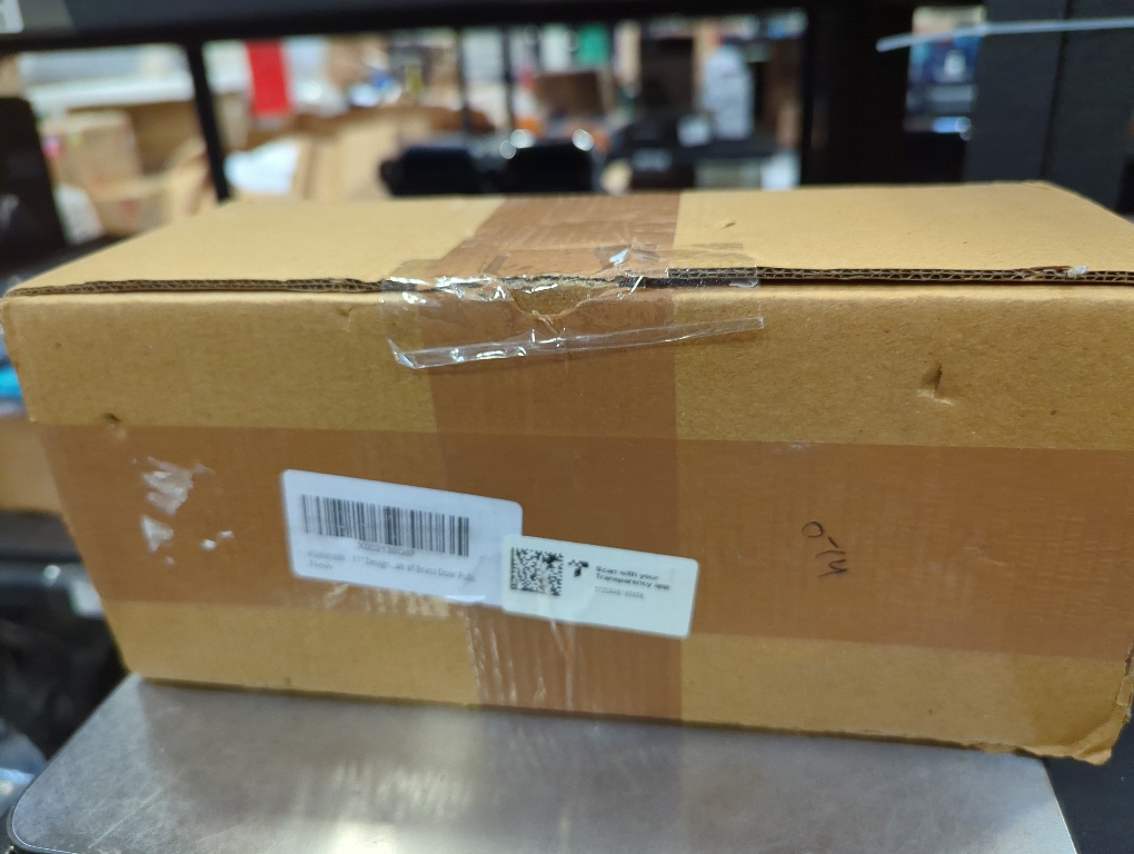 eSplanade - 11 Designer Peacock Brass Door Handle Pair (2 pcs) | Home Decor | Door Decor | Pair of Brass Door Handles | Pair of Brass Door Pulls