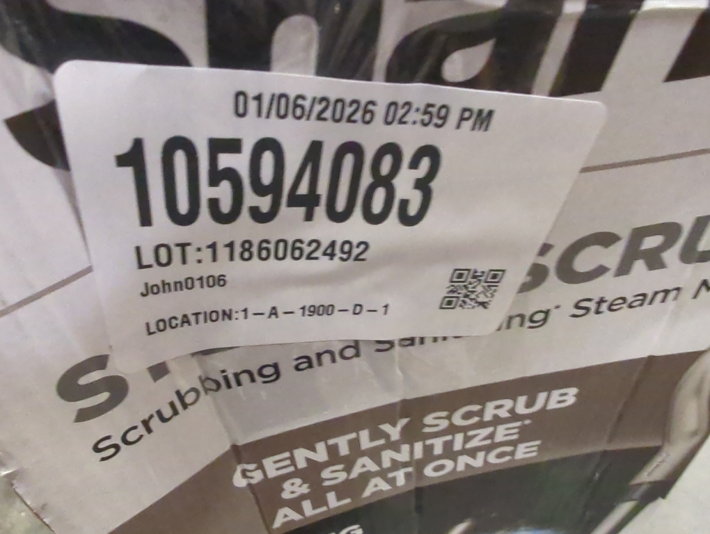 Shark® Steam & Scrub Steam Mop in Green/Silver