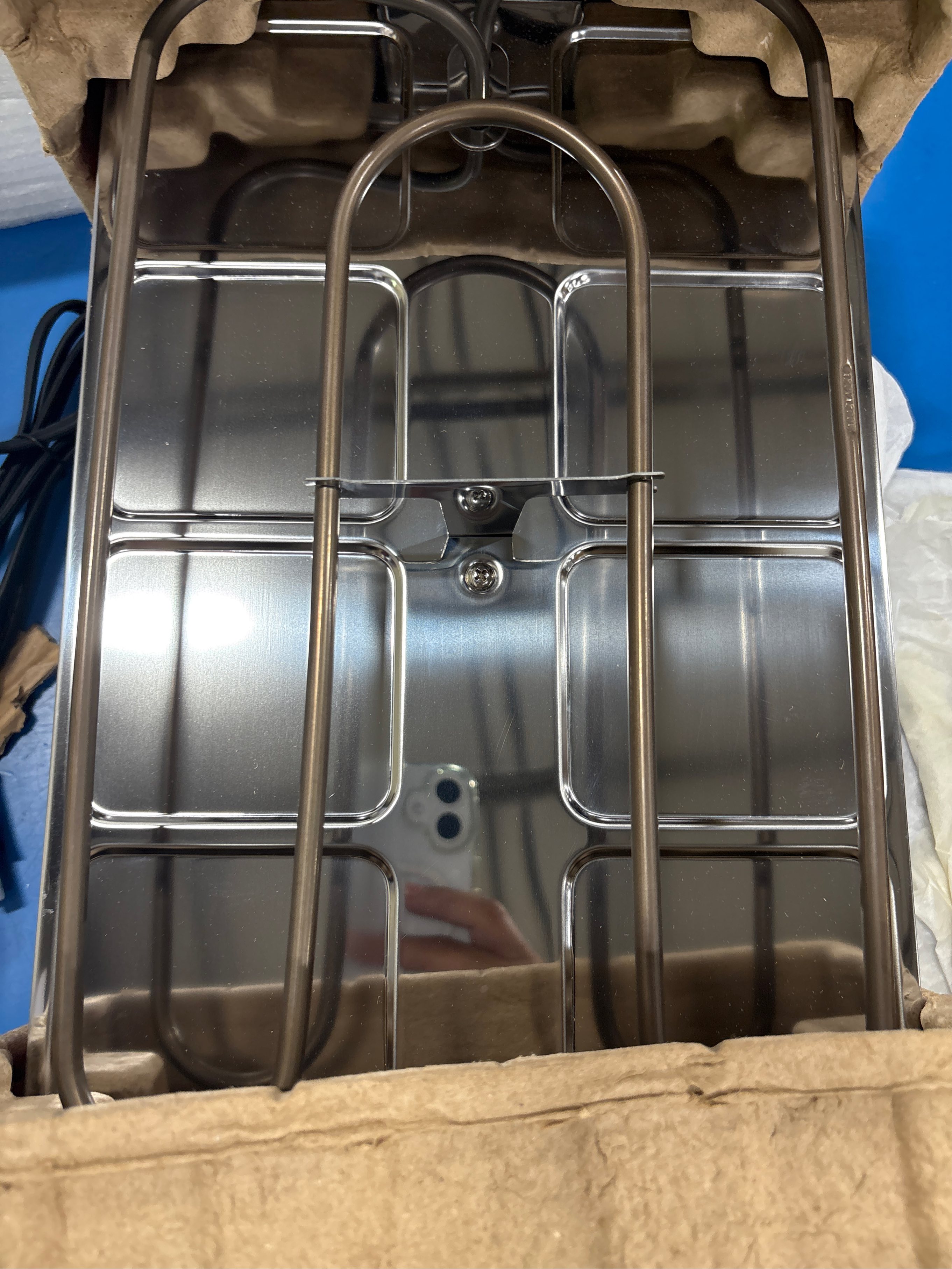 Swissmar Red Stainless Steel Nonstick Surface Stovetop Smoker 138 sq in