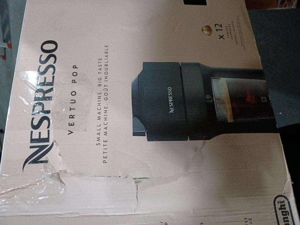 Nespresso Vertuo Next Coffee and Espresso Maker by De'Longhi, Matte Black