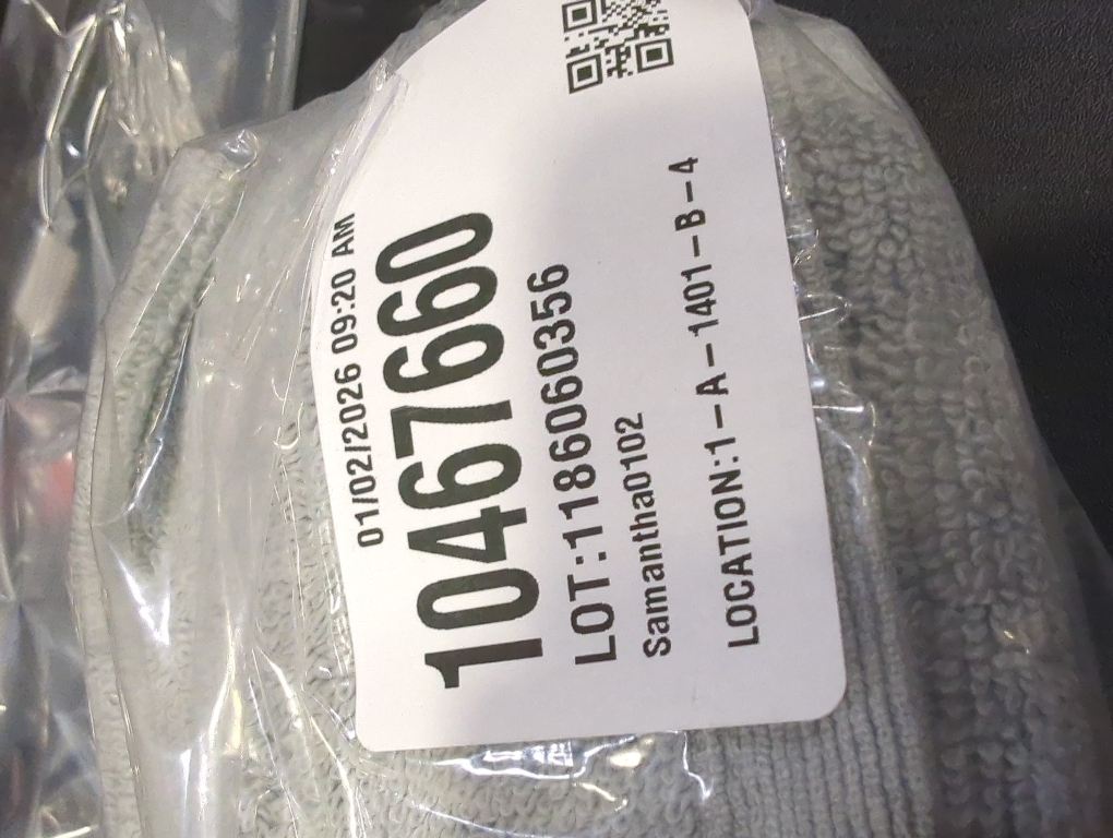 Haven Organic Cotton Terry Washcloth in Harbor Mist Grey (3-Pack)